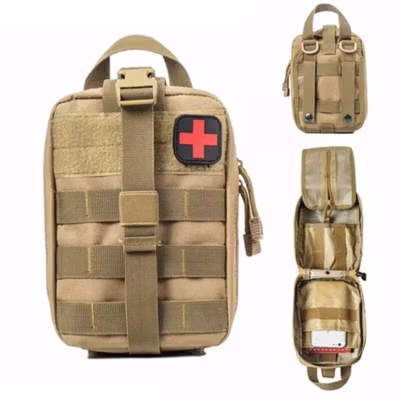 HAISUNNY Tas Medis Obat P3K First Aid Kit Medical Bag - D1050 - Black — gambar 4