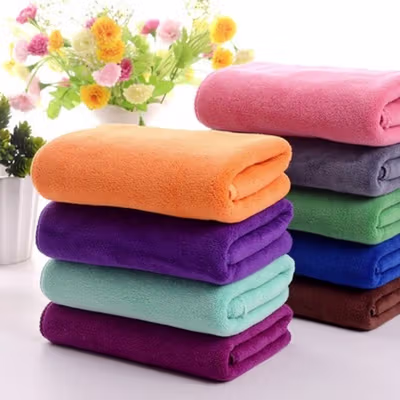 GIANTEX Handuk Microfiber Quickdry 60x160cm - U0755 - Blue — gambar 4