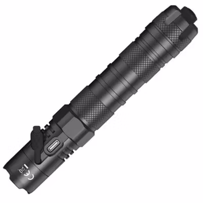 NITECORE Senter LED CREE XP-L2 V6 Rechargeable IP68 1200 Lumens - MH12 V2 - Black — gambar 4
