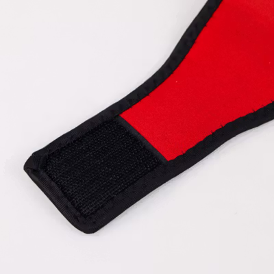 TONQUU Pelindung Tangan Olahraga Fitness Wristband Strap Support - A-7639 - Black/Red — gambar 4
