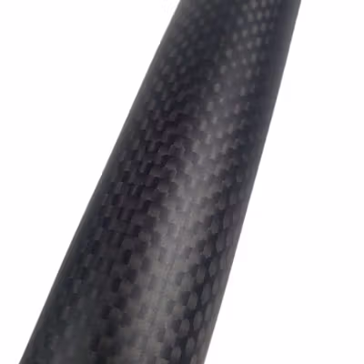 WCK Seatpost Sepeda Carbon Fiber Superlight Road Bike 27.2mm 400mm - Black — gambar 4