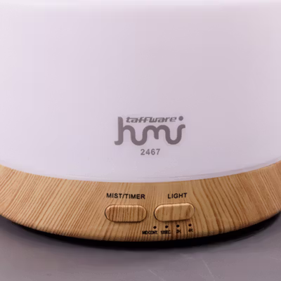 Taffware HUMI Air Humidifier Mini Ultrasonic Diffuser RGB 500ml Remote - 2467 - No Color — gambar 4