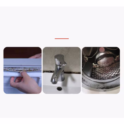 LKB Cairan Pembersih Jamur Dapur Kamar Mandi Gel Cream Mold Clean 150g - K12 - No Color — gambar 4