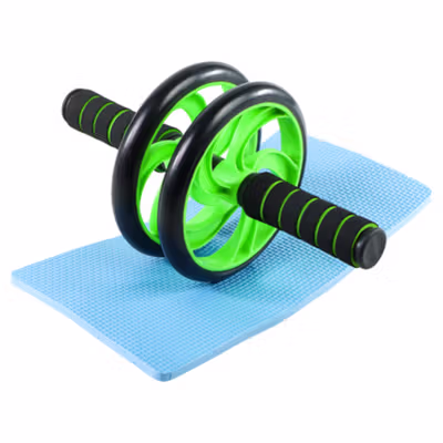 AB Wheel Sport Alat Gym Fitness Trainer Abs Roller - YY-1601 - No Color — gambar 4