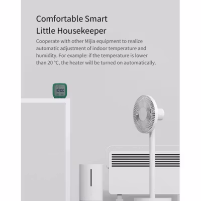 Qingping Jam Meja Smart Alarm Clock Temperature Bluetooth - CGD1 - Green — gambar 4
