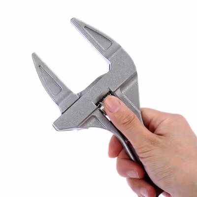 LISM Kunci Pas Universal Adjustable Wrench Spanner 6-68mm - UW82 - Silver — gambar 4