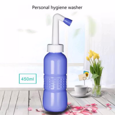Blessmen Semprotan Cebok Toilet Portabel Bidet Sprayer 450ml - WR-450 - Blue — gambar 4