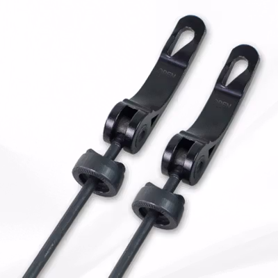 ETA BIKE Clamp Buckle Quick Release Shaft Roda Sepeda 1 Pair - HF678 - Black — gambar 4