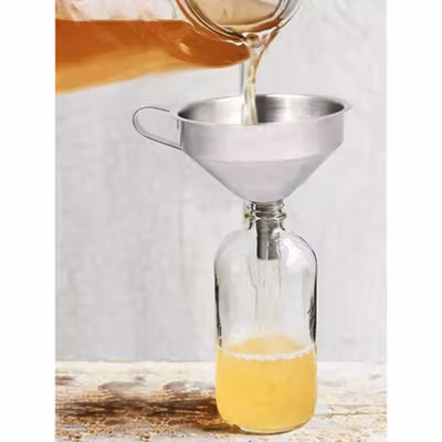 GraceHome Corong Multifungsi Funnel Stainless Steel 13cm - GH3014 - Silver — gambar 4