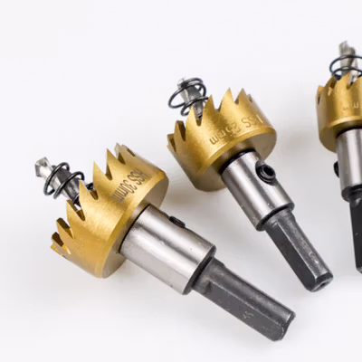 Taffware Mata Bor Carbide Tip Wood Metal Hole Cut 5 PCS - EPC-PIT-20P - Golden — gambar 4