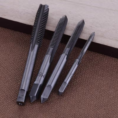 Alloet Mata Bor Wrench Drill Bit Hand Tapping Twist Bit 6 PCS - H21 - Silver — gambar 4