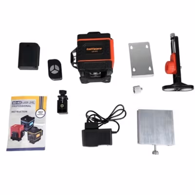 Taffware Laser Level Self Leveling 4D 16 Line with Remote - LD-515 - Orange — gambar 4