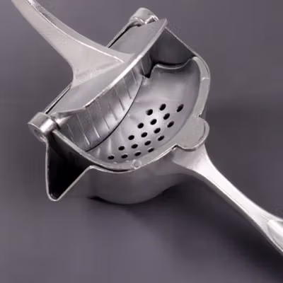 TaffHOME Alat Peras Jus Buah Juice Squeezer Alluminium Alloy - A071 - Silver — gambar 4