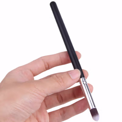 Blending Eyeshadow Make Up Brush Kuas Rias 4 PCS - MAG5445 - Black — gambar 4