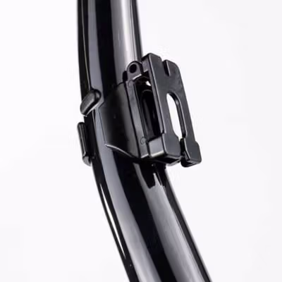 TaffSPORT Snorkel Selang Snorkeling Menyelam Scuba Diving - M8018 - Black — gambar 4