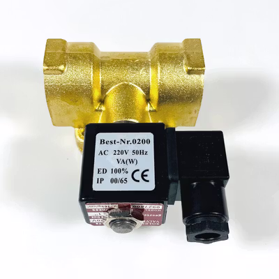BestNr Electric Solenoid Water Valve 220 V 1 Inch - 0927400 - Black — gambar 4