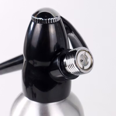 AFFORANY Botol Pembuat Soda Siphon Maker DIY Bartender CO2 1L - SD-MY - Silver — gambar 4