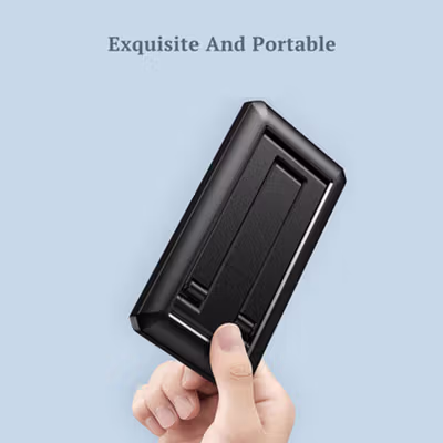 Cmaos Smartphone Holder Foldable Stand Bracket - T2 - Black — gambar 4