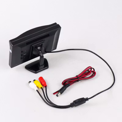 Taffware Monitor Rear View Parkir Mobil TFT LCD 5 Inch - Black — gambar 4