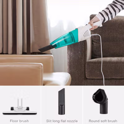 Deerma Penyedot Debu Handheld Vacuum Cleaner - DX118C/DX128C - White — gambar 4