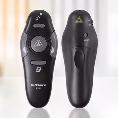 Taffware RF Wireless Laser Presenter Model - K100 - Black — gambar 4