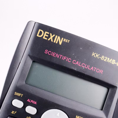 DEXIN Kalkulator Elektronik Scientific Calculator - KK-82MS-B - Black — gambar 4