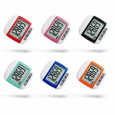 CSE Pedometer Digital Multifungsi - PD135 - Black — gambar 4