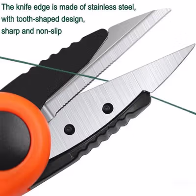 Gunting Kail Benang Pancing Foldable - Green — gambar 4