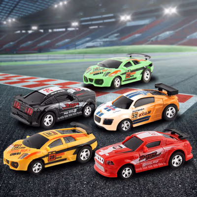 GOLD ROSITA Remote Control RC Car Kemasan Kaleng Coke - 1681 - Multi-Color — gambar 4