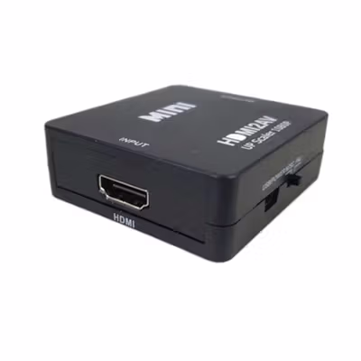 Kebidu Adaptor Konverter HDMI to RCA AV 1080p - HDV-M710 - Black — gambar 4