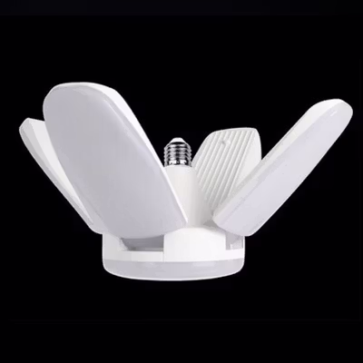 Foroureyes Lampu Bohlam LED Bulb Fan Blade E27 6500K 60W - KK-2560 - White — gambar 4