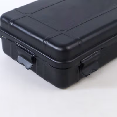 TaffGUARD Box Kotak Penyimpanan Plastik Senter LED 20x11x5.5cm - FN05 - Black — gambar 4