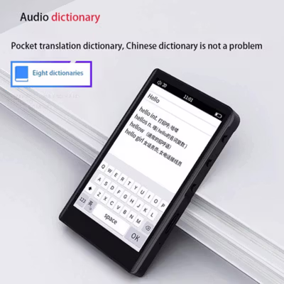 RUIZU Bluetooth HiFi DAP MP4 Player Touchscreen 16GB - H9 - Black — gambar 4