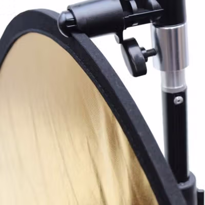 TaffSTUDIO Background Reflector Disc Holder Clamp Klip Reflektor - QM3622 - Black — gambar 4
