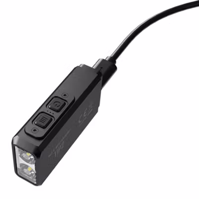 NITECORE Senter LED CREE XP-G3 S3 USB Rechargeable IP67 720 Lumens - TIP2 - Black — gambar 4