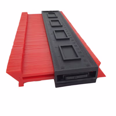 Taffware Contour Measuring Device Profile Copy Gauge Duplicator 25cm - M137 - Red — gambar 4