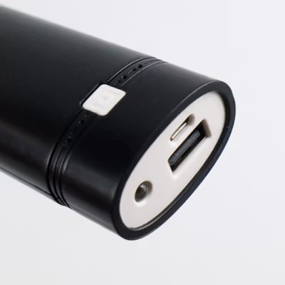 Taffware Power Bank DIY Case Flashlight USB Port 2 PCS 18650 Flat Top - M06 - Black — gambar 4