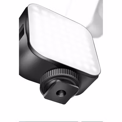 SZKOSTON Lampu LED Video Light Kamera DSLR Mirrorless Cool White 6500K - W56 - Black — gambar 4