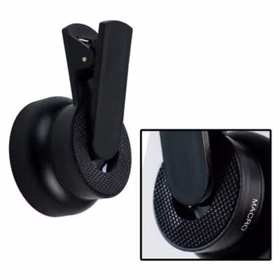 APEXEL Lensa Super Wide Angle Lens 0.45X + Macro Smartphone - APL-0.45WM - Black — gambar 4