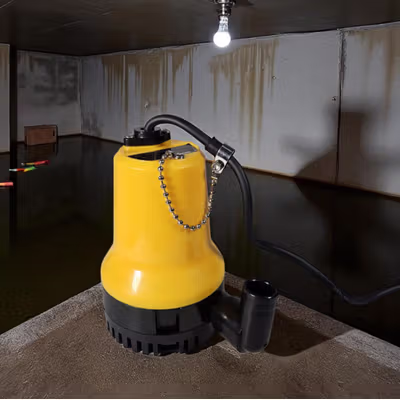 MARINEPET Pompa Air Submersible Water Bilge Pump 12V - DC-12V - Orange — gambar 4