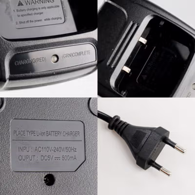 Taffware Charger Walkie Talkie for BF-888S BF-777S BF-666S UFO-1 - Black — gambar 4