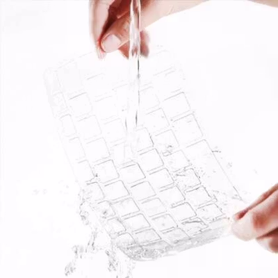 Batianda Keyboard Cover Macbook Pro 16 2019 A2141 & 13 2020 A2289 - LK19 - Transparent — gambar 4