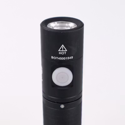 4Tool Senter LED Flashlight Rechargeable Waterproof IPX7 400 Lumens - ED10 - Black — gambar 4