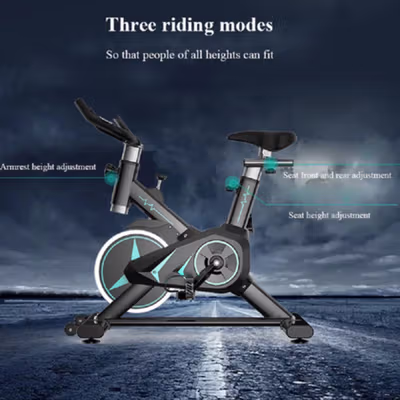 LIDAK Sepeda Statis Elliptical Bike Stationary Standard Edition - LD585 - Black — gambar 4