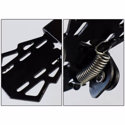 TaffSPORT Pedal Belakang Sepeda Bike Rear Pedal Foldable - STT165 - Black — gambar 4