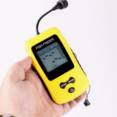 Alat Pelacak Ikan Sonar Fish Finder Cable Display 100M - TL8 - Yellow — gambar 4