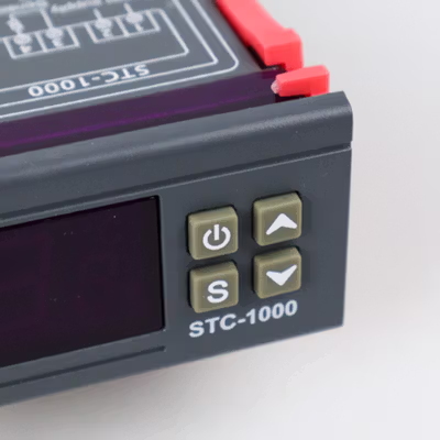 Aquarium Digital Thermostat Temperature Controller Sensor Multifungsi - STC-1000 - Black — gambar 4