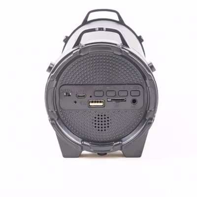 Smalody Outdoor Portable Bluetooth Speaker Boombox with Strap - SL-10 - Black — gambar 4