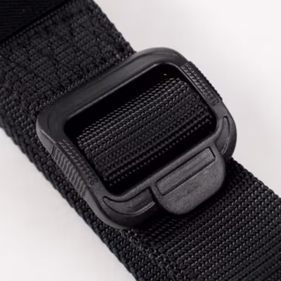 Rhodey Tali Ikat Pinggang Pria Tactical Anti X-ray Non Metal - CBF04 - Black — gambar 4
