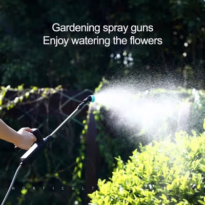 TaffHOME Stik Sprayer Elektrik Ergonomic Handle Adjustable Nozzle - BO74 - Black — gambar 4